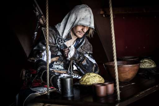 Assassin's Creed IV: Black Flag - Великолепный косплей Эдварда из Assassin's Creed 4 Black Flag Assassin's Creed IV: Black Flag - Великолепный косплей Эдварда из Assassin's Creed 4 Black Flag